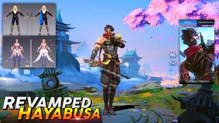 FREE SKIN | REVAMPED HAYABUSA || REVAMPED LANCELOT | REVAMPED ODETTE | MOBILE LEGENDS BANG BANG