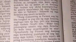 Pang Araw Araw na Talata.               Exodus 14:5-9