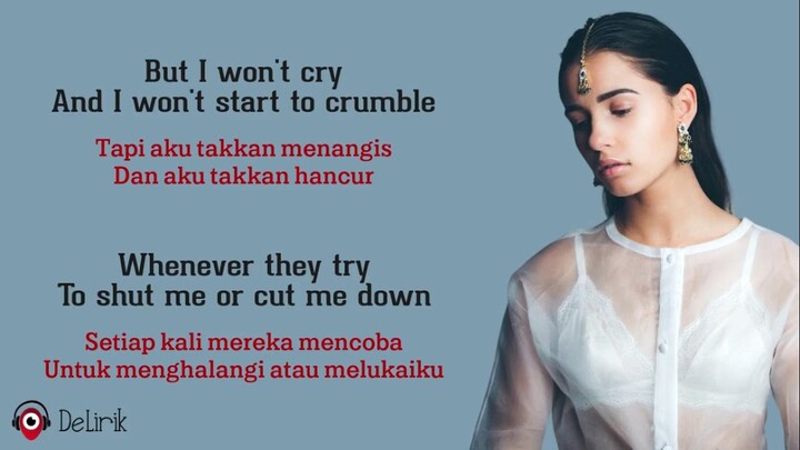 Speechless - Naomi Scott [OST. Aladdin] (Lyrics video dan terjemahan)
