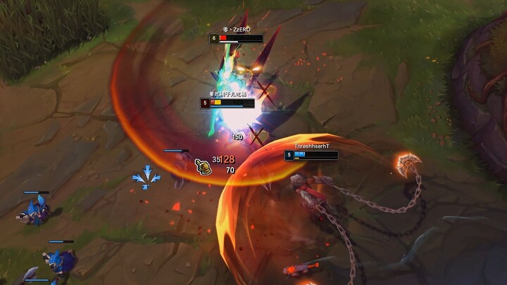 The greatest charm of the Blade Demon lies in their backhand.