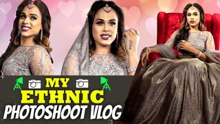 My Ethnic Photoshoot Vlog 🤩| BTS📸 | Milla Babygal