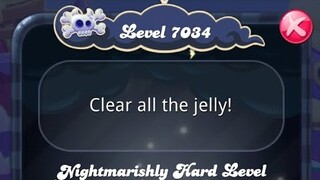 Candy Crush Saga Indonesia : Nightmarishly Hard Level #7034