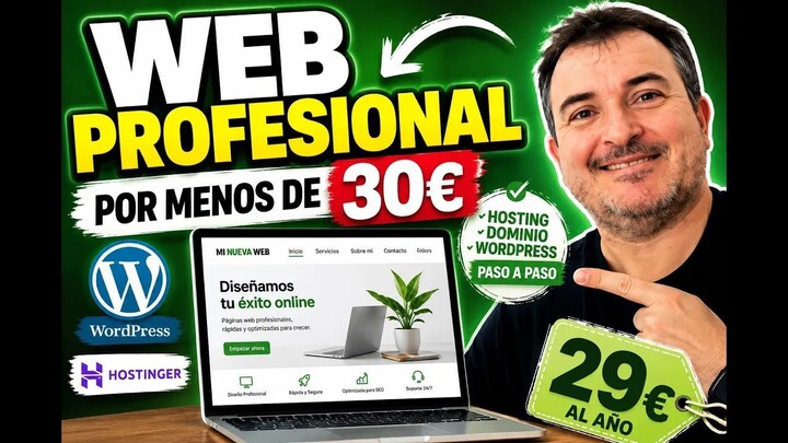 Cómo Crear una Página Web Profesional desde CERO (Paso a Paso)