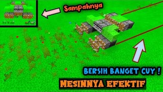 Cara Membuat Mesin Pemotong Rumput Di Minecraft
