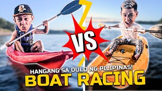 MUNTIK NANG LUMUBOG ANG BANGKA! @Von Ordona Vlogs (INTENSE BOAT RACING!)