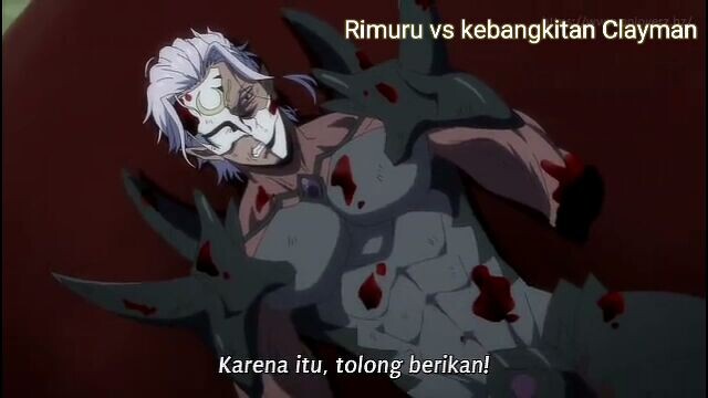 Rimuru vs kebangkitan Raja iblis Clayman