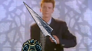 Rick Astley Mencoba Bermain Hollow Knight