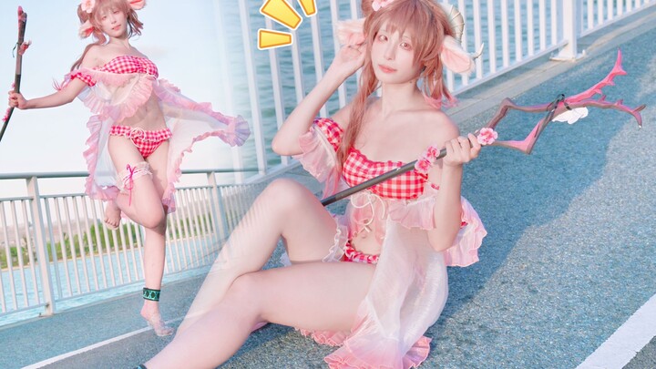 [Arknights | Eyjafjalla cos] Summer Volcano Dream Theme Song Misty Memory~[Salty Cat]