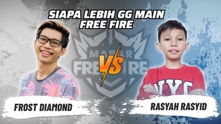 Frost Diamond vs Rasyah Rasyid: Skill Siapa Lebih GG Main FF? | Mabar Free Fire Match 103 #short