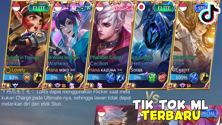 TIK TOK ML 2022 TERBARU KEREN VIRAL DAN LUCU - TIK TOK MOBILE LEGENDS PART 141