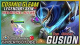 Cosmic Gleam Gusion Legendary Skin Gameplay, So Fast Hand | Top Global Player TyperYoutube