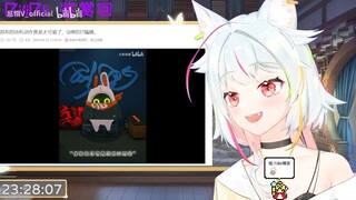 日本狼看「邦布的待机动作」。这也太可爱了吧~~~