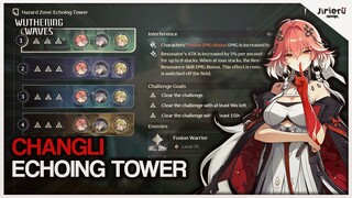 S0R1 CHANGLI ECHOING TOWER 12 CRESTS | Wuthering Waves Tower of Adversity