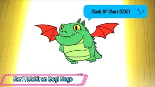 Clash Of Clans (COC) | Hari Dimana Bayi Naga Lahir 💥 | Bahasa Indonesia •Clash-A-Rama
