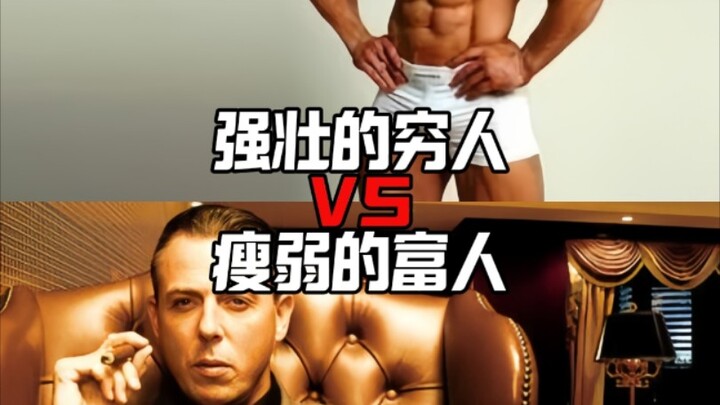 强壮的穷人VS瘦弱的富人