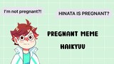 Pregnant meme - Haikyuu!! texts