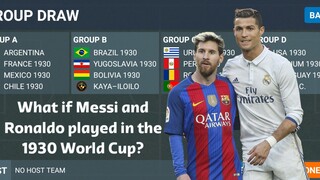 World Football Simulator | What if Messi and Ronaldo played the 1930 World Cup?