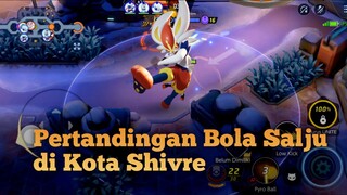 mencoba bermain mode Pertarungan Singkat