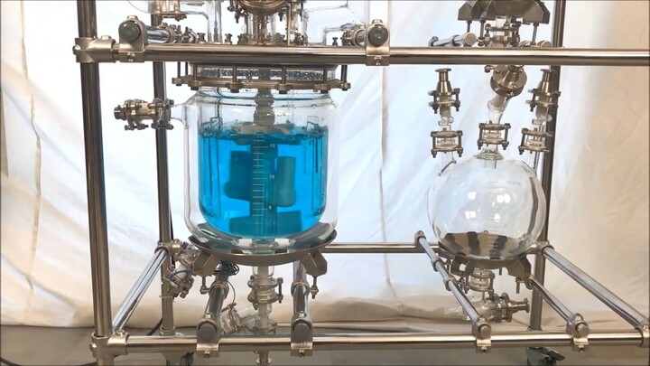 Glass Reactor with Baffle