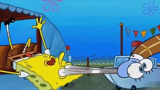 Trong khi Squidward tiết kiệm tiền mua máy ghi âm đắt tiền thì SpongeBob mua siêu xe