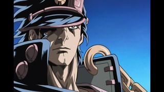 "Hentikan dialog yang tidak perlu" Versi lama Stardust Crusaders vs. Justice, pertempuran kota hantu