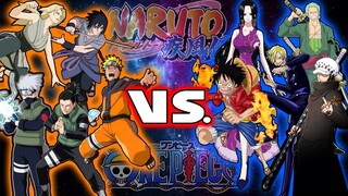 EPIC BATTLE NARUTO VS ONE PIECE 3 vs 3