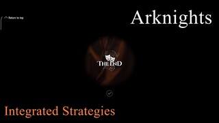 Arknights Integrated Strategies - Phantom & Crimson Solitaire Full Gameplay