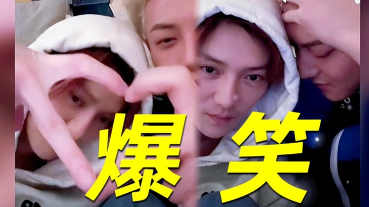 Talk about living to see the day: Lu Han and Huang Zitao teamed up for a live stream! Tao quipped, “