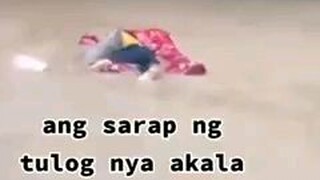 napasarap ang tulog ni kuya. mahaba-haba siguro panaginip 😆