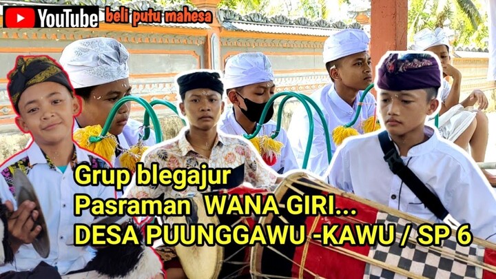 Grup blegajur asraman  WANA GIRI... DESA PUUNGGAWU -KAWU / SP 6