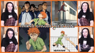 Haikyu! Season 1 Episode 1 Reaction!