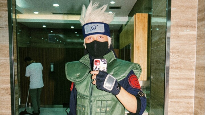 Cosplay Kakashi Hatake From Naruto Shippuden
