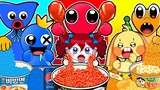 🌈Rainbow Friends VS Poppy Playtime Mukbang Challenge! | ROBLOX Animation | Poppy Playtime animation