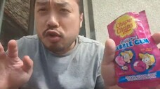ASMR Eating Sounds - Cotton Candy Bubblegum