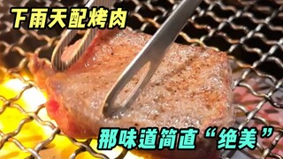 Ada meja penuh daging sapi, tapi yang membuat saya terpikat adalah bulu babi?