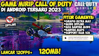 Wow! Game Fps Mirip Cod Versi Offline Terbaru 2023 Cuma 120Mb - Grafis Ultra Max Support Ram 1Gb😁