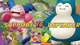 Pokemon UNITE- MR. MIME VS SNORLAX