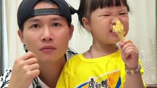 不说脏话挑战😂😂😂 #宝爸带娃 #人类幼崽 #露兮粑粑 #小小露兮