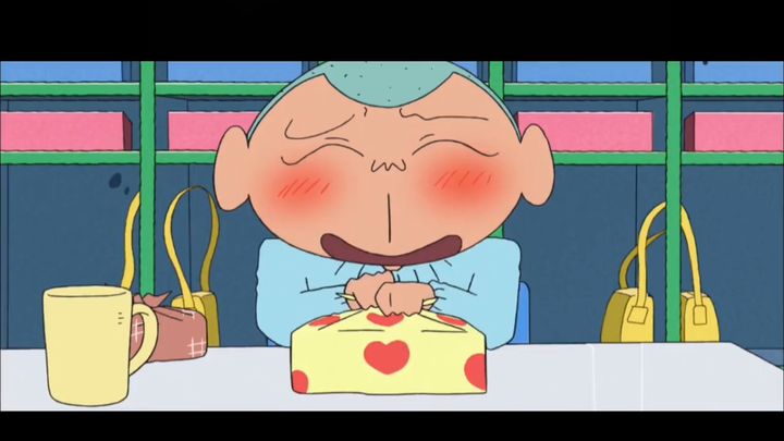 Crayon Shin-chan's funny video is so sweet