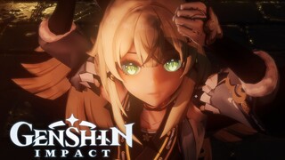 【原神动画】绮良良大战公子 .mp4