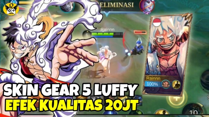Ketika Luffy Gear 5 Ada di Land Of Down - Gear 5 Luffy Mlbb