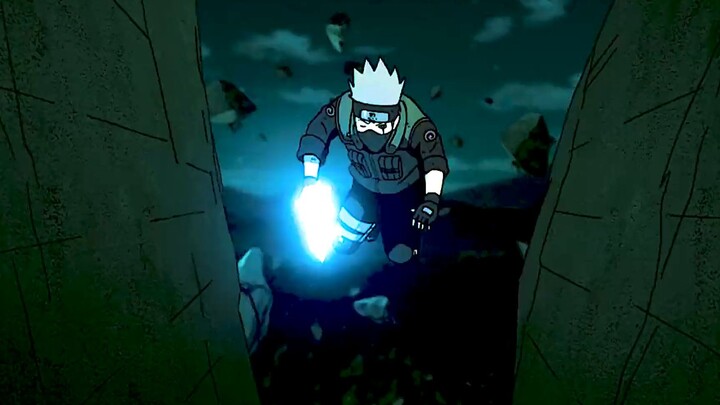 Naruto: Obito (White Mask only) vs Kakashi Master of Analysis