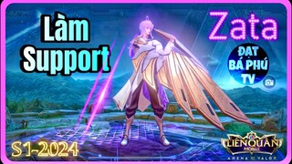 AOV game guide | ZATA mùa S1-2024 | vẫn là con tướng uy tín ❤️