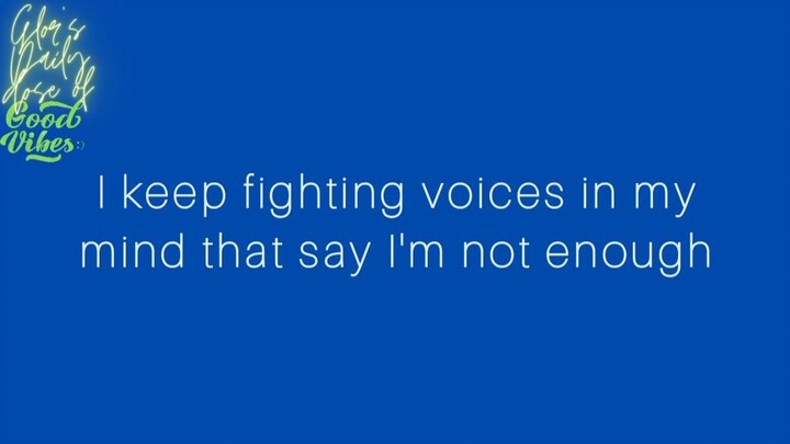 You Say by Lauren Daigle Lyrics Video