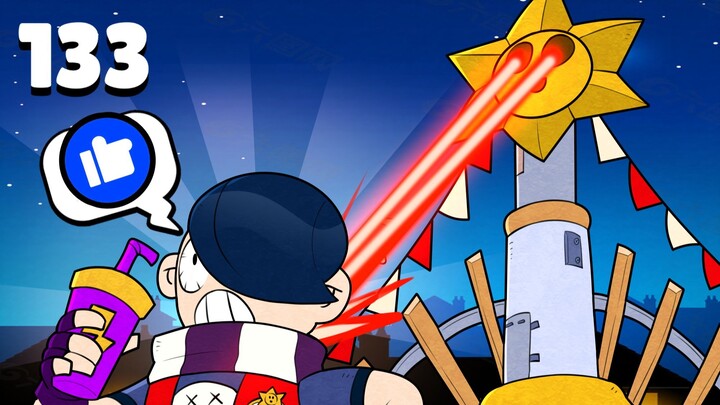 Trong Brawl Stars, ngón tay cái bỗng phát sáng, công viên Starland lập tức biến thành Tháp Quang Lăn