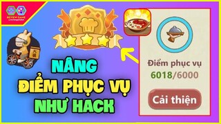 Tiệm Lẩu Đường Hạnh Phúc - Hướng Dẫn Tăng Điểm Phục Vụ Như Hack Để Nâng Rank Vàng 3 & Mở Shipper