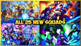 ALL NEW MOBILE LEGENDS SQUADS 2020
