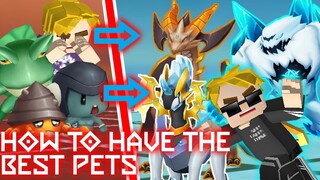 HOW TO GET BEST PETS IN TRAINERS ARENA || BLOCKMAN GO #TRAINERSARENA #BMGO #BLOCKMANGO