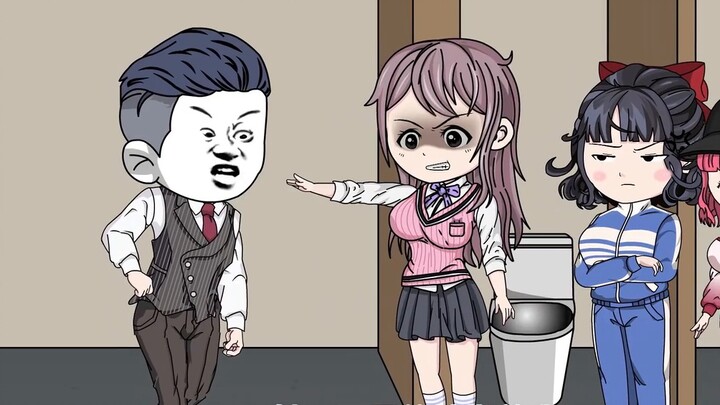 The men's restroom was occupied by four fairies, and they scolded me (full)