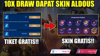 10X DRAW DAPAT SKIN ALDOUS GRATIS DI EVENT MLBB X TRANSFORMERS 2.0 | MOBILE LEGENDS